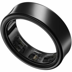 Samsung Galaxy Ring Smart Ring - Finger Wearable - Android - Titanium Black, Black - Accelerometer, PPG Sensor, Temperatur