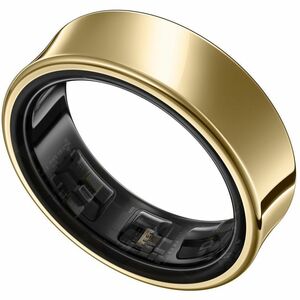 Samsung Galaxy Ring Smart Ring - Finger Wearable - Titanium Gold - Heart Rate Monitor - Sleep Quality, Heart Rate, Steps T