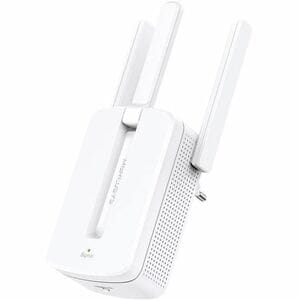 Tp-Link Range extender wireless Mercusys MW300RE - Mono banda - Wi-Fi 4 - IEEE 802.11b/g/n - 300 Mbit/s - 2,40 GHz - 3 x Antenna/e esterna/e - Esterno - Tecnologia MIMO - Parato montabile