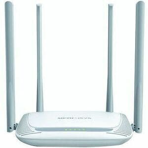 Router wireless Mercusys MW325R - Wi-Fi 4 - IEEE 802.11a/b/g/n - Ethernet - Mono banda - 2,40 GHz ISM band - 4 x Antenna -