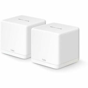 Router wireless Mercusys Halo H60X - Wi-Fi 6 - IEEE 802.11 a/b/g/n/ac/ax - Ethernet - Dual Band - 2,40 GHz ISM band - 5 GH