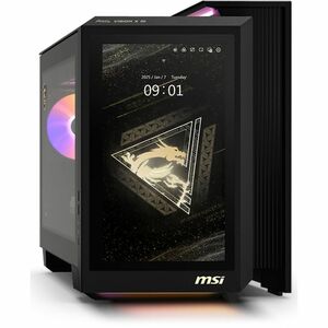 MSI MEG Vision X AI Gaming PC Intel Ultra 9 285K Nvidia RTX 5090 64GB 2TB SSD W11PH - Mid-Tower Chassis - Intel Z890 Chips