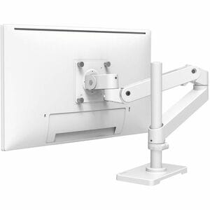 Ergotron Mounting Arm for Monitor, LCD Display - White - Height Adjustable - 1 Display(s) Supported - 86.4 cm (34") Screen