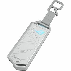 ROG Strix Arion M.2 NVMe SSD Enclosure - Moonlight White - USB3.2 Gen 2x1 Type-C (10 Gbps), Dual USB-C to C and USB-C to A