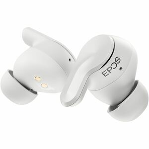 EPOS ADAPT E1 True Wireless Earbud Stereo Earset - White - Microsoft Teams Certification - Binaural - In-ear - Bluetooth -