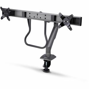 StarTech.com Mounting Arm for Monitor - Black - Landscape/Portrait - TAA Compliant - Height Adjustable - 2 Display(s) Supp