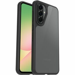 OtterBox React Case for Samsung Galaxy A56 Smartphone - Black Crystal (Clear/Black) - Retail - 1 - Drop Resistant, Scrape 
