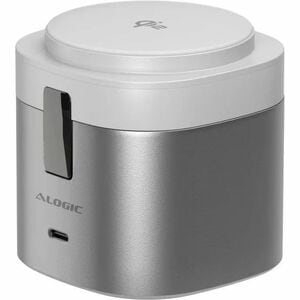 Alogic PowerPod Induktionsladegerät - Weiß - für Notebook, Ohrhörer, AirPod, iPhone, Smartphone, Smartwatch, MacBook - 5 V
