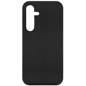 Just in Case Armor Case Rugged Case for Samsung Galaxy S24 FE Smartphone - Texture - Black - Anti-slip, Scratch Resistant,