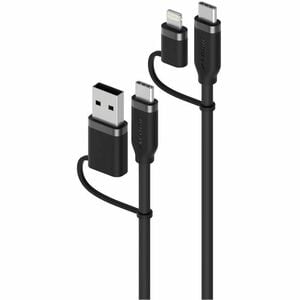 Alogic 1,50 m Lightning/USB/USB-C Datentransferkabel - 1 - Cable for Mobilgerät, Ladegerät, Computer, Notebook, Tastatur, 
