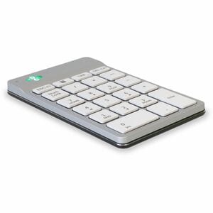 R-Go Keypad - Kabellos Konnektivität - USB-Typ C Schnittstelle - Englisch (US) - QWERTY Layout - Weiß - Schere Keyswitch -