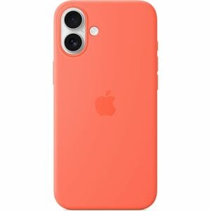 Apple Case for Apple iPhone 16 Plus Smartphone - Tangerine - Silky, Soft-touch - Scratch Resistant, Drop Resistant - Silic
