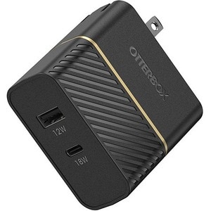 OB 2PRT CHGR TYP A 30W USBC+A 18W+12WBLK