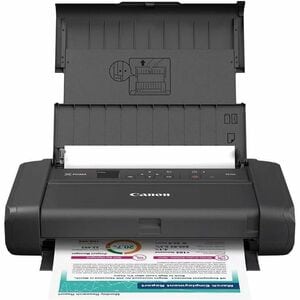 Canon PIXMA TR160 Portable Wired/Wireless Inkjet Printer - Color - 4800 x 1200 dpi Print - 50 Sheets Input - Wireless LAN 