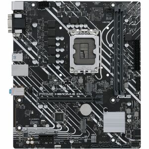 Schede madri desktop Asus Prime H610M-E D4-CSM - Intel H610 Chipset - Presa LGA-1700 - Micro ATX - Core Processor Supporte