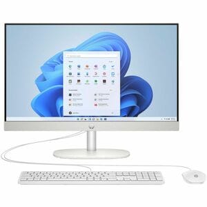 HP 24-cr0000 24-cr0146d All-in-One Computer - Intel Celeron N100 - 8 GB - 512 GB SSD - 60.5 cm (23.8") Full HD - Desktop -