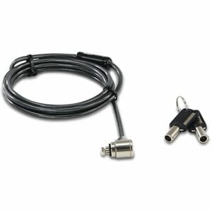 base xx Cable Lock For Notebook, Projector, Printer - 1.50 m Cable - Patented T-bar Lock - Anthracite - Zinc Alloy - For N