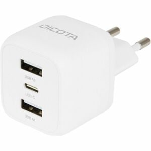 Dicota 32 W AC Adapter - Universal Adapter - 2 USB - 1 USB Type-C - For Notebook, Tablet PC, Smartphone - Europe - 120 V A