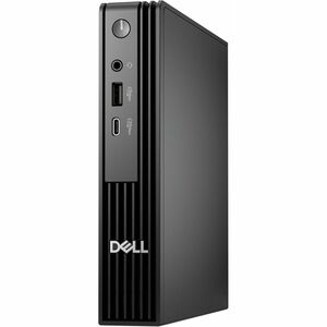 Dell Pro Micro QCM1250 Desktop Computer - Intel Core Ultra 5 235T - 16 GB - 256 GB SSD - Micro PC - Black - Intel Chip - W