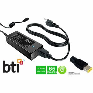BTI 4X21J81436-BTI 20V 65W AC ADAPTER 5A10V03250, SA11B48989, A19-065N2A, 5A10V03238, SA10J20170 - Compatible OEM: 5A10V03