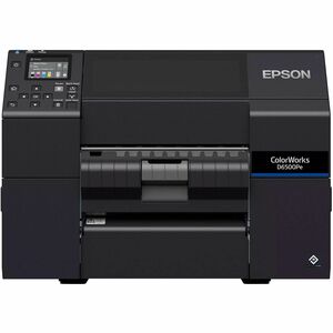 Epson ColorWorks D6500Pe Industrial, Food & Beverage, Retail Thermal Transfer Printer - Colour - Label Print - With Cutter - Black - 212 mm (8.35") Print Width - 85 mm/s Color - 1200 x 1200 dpi - 215.90 mm Label Width - Automatic Cutting - Epson ESC/Label Emulation