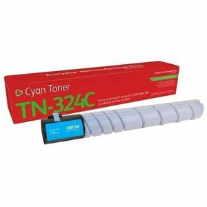 Xerox Everyday Remanufactured Standard Yield Laser Toner Cartridge - Alternative for Konica Minolta TN-324C (A8DA430) - Cy