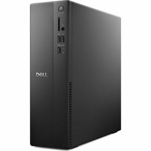 Dell Slim ECS1250 Desktop Computer - Intel Core i5 14th Gen i5-14400 - 16 GB - 512 GB SSD - Slim PC - Black - Intel Chip -