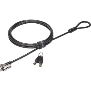 Kensington MicroSaver 2.0 Keyed Laptop Lock - 1.83 m Cable - Keyed Lock - Black - Carbon Steel - For Notebook
