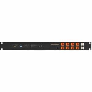 Étagère RACKMOUNT.IT 1U Montable en rack pour Firewall Rail Depth - Jet Noir