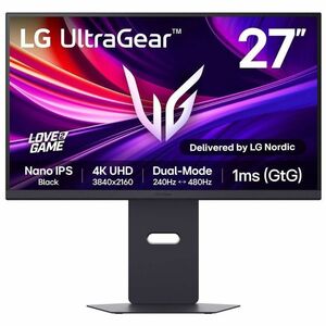 LG UltraGear 27G850A-B 27 Zoll Class 4K UHD Gaming-LED-Monitor - 16:9 Format - 68,6 cm (27 Zoll) Viewable - RGB LED Hinter