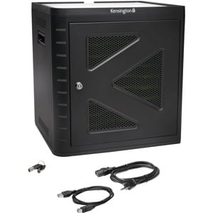 Kensington Charge & Sync Cabinet - Up to 25.4 cm (10") Screen Support - 42.9 cm Height x 39.9 cm Width x 35.1 cm Depth - B