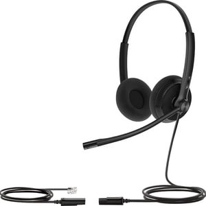 YHS34 Lite DUAL. RJ9 Headset Jack. Foamy Ear Cushions. 2 YR Warranty