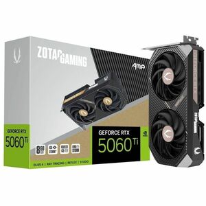 Zotac NVIDIA GeForce RTX 5060 Ti Grafikkarte - 8 GB - 7680 x 4320 - 2,63 GHz Core - 128 Bit Busbreite - DisplayPort - 3 x 