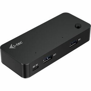 I-TEC UNIVERSAL KVM HUB 2X USB-C + 2X USB-A 3.0 PORT