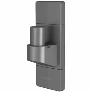 Ergotron Mounting Base for Mounting Arm, Wall Track - Dark Grey - Vertical - 10 kg Load Capacity - Aluminium