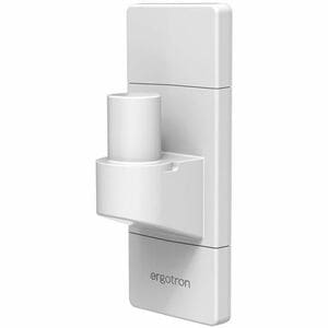 Ergotron Mounting Base for Mounting Arm, Wall Track - White - Vertical - 10 kg Load Capacity - Aluminium