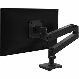 LX Pro Desk Monitor Arm, Single Monitor Mount - Black