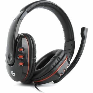 Cuffie da gaming Gembird GHS-402 Cavo Over-the-head Stereo - Nero lucido - Binaural - Circumaurale - 32 Ohm - 20 Hz a 20 k
