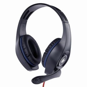 Cuffie da gaming Gembird GHS-05-B Cavo On-ear, Over-the-ear, Over-the-head Stereo - Blu, Nero - Binaural - Circumaurale - 