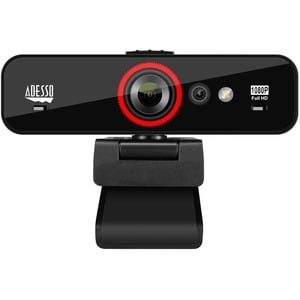 Adesso CyberTrack F1 Webcam - 2.1 Megapixel - 30 fps - USB 2.0 - 1 Each - 1920 x 1080 Video - CMOS Sensor - Fixed Focus - 