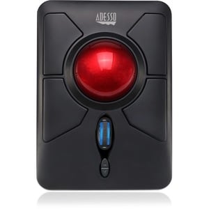 Adesso iMouse T50 Mouse - Radio Frequency - USB - Optical - 7 Button(s) - Black - Wireless - 9.14 m - 2.40 GHz - 4800 dpi 