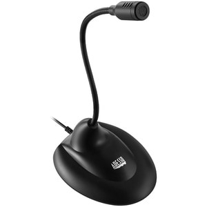 Adesso M1 Wired Condenser Microphone for Meeting Room, Conferencing - 1.83 m - 20 Hz to 20 kHz - 680 Ohm -38 dB - Omni-dir