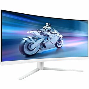Evnia 34M2C5501A 34" Class UW-QHD Curved Screen LCD Monitor - 21:9 - 86.4 cm (34") Viewable - Fast Vertical Alignment (VA)