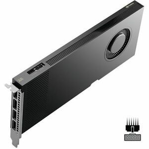 PNY NVIDIA RTX PRO 4000 Graphic Card - 24 GB GDDR7 - Full-height - 7680 x 4320 - 192 bit Bus Width - PCI Express 5.0 x16 -