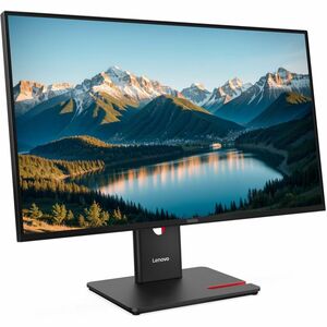 Lenovo ThinkVision T27Q-40 27" Class WQHD LED Monitor - 16:9 - Eclipse Black - 68.6 cm (27") Viewable - In-plane Switching
