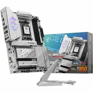 MSI MPG B850 EDGE TI WIFI Gaming Desktop Motherboard - AMD B850 Chipset - Socket AM5 - ATX - Ryzen 9, Ryzen 8, Ryzen 7 Pro