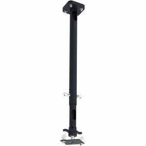 SmartMetals Deckenhalterung für Projektor - Schwarz - Höhenverstellbar - max. 30 kg Traglast