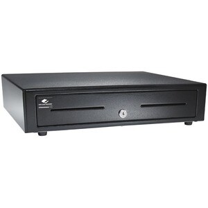apg Genesis 1616 Cash Drawer - 4 Bill - 8 Coin - Preto - 109,2 mm Altura x 411,5 mm Largura x 414 mm Profundidade