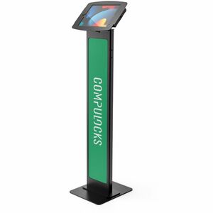 Compulocks Space BrandMe Suporte para tablet PC - Até 25,9 cm (10,2") Suporte de ecrã - Piso - Alumínio - Preto