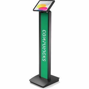 Compulocks PowerMove Suporte para tablet PC - Até 27,7 cm (10,9") Suporte de ecrã - Piso, Freestanding - Alumínio - Preto